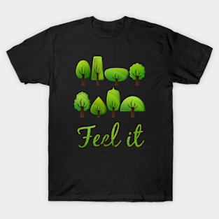 Nature wild tree design T-Shirt